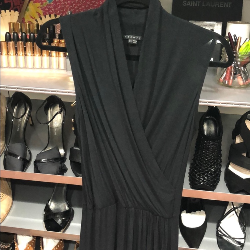 Theory black dress small